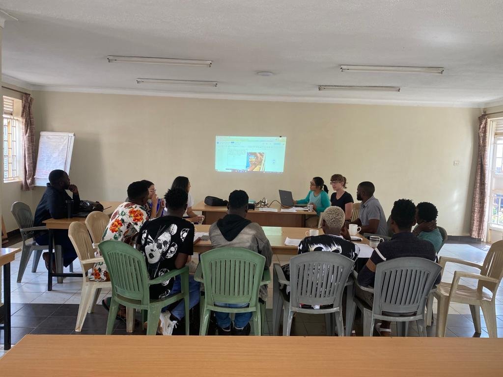 Young people collaborating in an empowerment programme